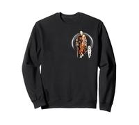 2 Sided Monks & Aloka Dog Walk for Peace Sweatshirt