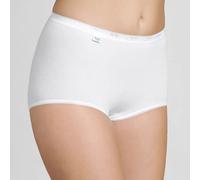Sloggi Slip Basic+ Maxi Femme — 2 pièces Coton élastique Blanc 42 EU