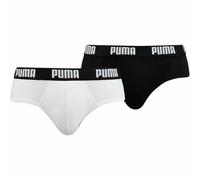 2 Slips Homme Puma En Coton Extensible Avec Élastique Extérieur Loggé -521030001