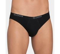 2 Slips Hommes avec Elastique Extérieur Coton Stretch Basic Mini De Sloggi