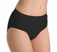 Sloggi Culotte Tai femme Control – Lot de 2 – Amincissante, Modélisante – Noir Taille FR 50 (EU 48)