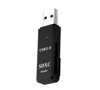 2-Slot Design: Connect our USB 3.0 card reader to any device with a USB p