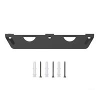 2-Slot Wall Mount Angle Grinder Stand Carbon Steel | Holds 2 grinders vertically, saves floor space, includes wire hook for cords, garage and workshop ready