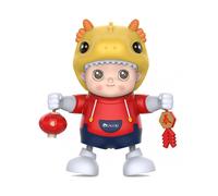 (2 songs)Fashion Dancing Dragons Doll Toys Adorable Soundable KIds Playthings for Living Room