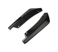 2 Spoilers Latéraux Diffuseurs Canards Jupes Latérales Lèvre Pare-Chocs Arrière Splitter pour A3 A4 S3 S4 B7 B8 B9 RS pour S-Line Accessoires Auto(Black)