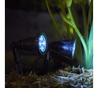 2 spot solaire projecteur spiky away 200lm
