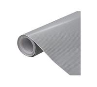 Films 4D de voiture 2 pcs Argenté 100x150 cm+50x150 cm