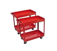 vidaXL Chariots à outils pour atelier 2 pcs 100 kg 2 étagères