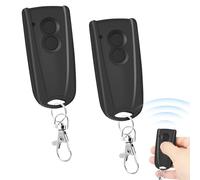 2 Stück Handsender für Hörmann, Garagentoröffner für EcoStar RSC2-433, RSE2-433, RSZ1-433 433,92MHz 2 Kanäle, Handsender für Hormann EcoStar Liftronic 500/700/800 für Portronic D2500/D5000/S4000