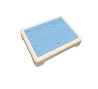 2 Stück - Rutschfeste Fußstütze, Erhöhte Stufen für Badewannen, Büros, Hôtels et restaurants, Staubschutz für Mietwohnungen (bleu)