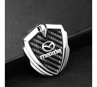 2 Stücke Auto Autocollant de Voiture pour Mazda CX-3/CX-4/CX-5 CX-30 CX-60, Logo Emblème Insigne Badge Autocollants Décoration Accessoires de carrosserie,A