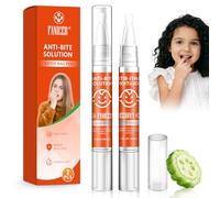 2 Stylos anti ronge ongle, Applicateurs de Goût Amer, Stylo contre la mastication des ongles, Solution Simple pour Enfants et Adultes, Réduction du Rongement et du Pouce