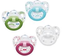 2 sucettes en silicone Nuk 0-6 mois