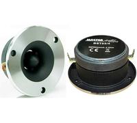 2 Super Tweeter MASTER AUDIO BST03/4 de 120 Watts rms et 240 Watts Max de 9,60 cm de diamètre 99 DB 4 ohms Portes de Voiture Profondeur 3,60 cm, la Paire