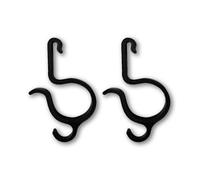 2 Supports de Parapluie et Petit Sac pour Attache de Coffre (Isofix) | Imprimé en 3D en ABS, Fixation Top Tether (Isofix) pour coffre de voiture