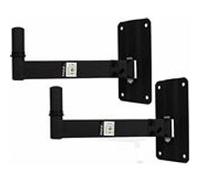 2 supports muraux pour enceintes IBIZA SSW- 09 G