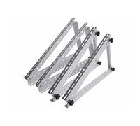 : 2 supports réglables en aluminium pour panneau solaire 41/104 cm