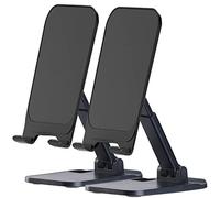 2 supports universels pliables et inclinables pour smartphone et tablette [Pearl]