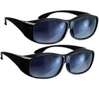2 surlunettes ''Day Vision'' avec anti-reflet et protection UV 380 Infactory