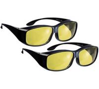 2 surlunettes de conduite ''Night Vision'' Infactory