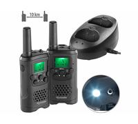 2 talkies-walkies avec fonctions Push-to-Talk et VOX WT-330 - Simvalley Communi