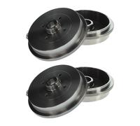 2 Tambours De Frein Arrière Ø 50,2 Mm Avec Roulements Bosch Pour VW Passat