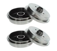 2 Tambours De Frein Arrière Ø 50,2 mm Bosch Avec Roulements