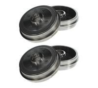 2 Tambours De Frein Arrière Ø52 BOSCH Diam 212/180 Avec Roulement 4 Trous