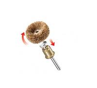 2 TAMPONS ABRASIFS 25mm - GROS ET MOYEN GRAIN DREMEL 2615S511JA