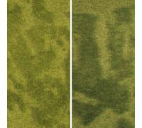 2 Tapis d'Herbe Prairie Humide 25 x 25 cm "NATUR +" - NOCH 07471