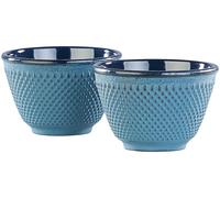 2 tasses à thé style Arare - Bleu - Rosenstein & Söhne