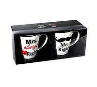 2 Tasses Mr et Mrs Always Right