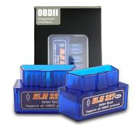 2-teiliges OBD2-Autodiagnosetool, OBD2 Bluetooth, OBD2-Autodiagnose für mehrere Marken, Mini-Bluetooth-OBD-II-EOBD-Scanner-Adapter, Kfz-Motordiagnosetool, Fehlercodeleser