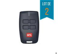 2 Télécommandes BFT B RCB 04 pour portail et garage ACCESSOIRE POUR MOTORISATION D