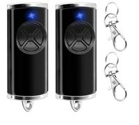 2 télécommandes Hörmann HSE4 868 MHz BiSecur à 4 touches pour porte de garage