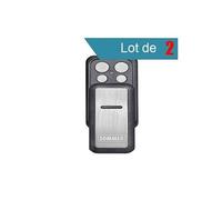 SLIDER PLUS S10305 Télécommande 4 canaux SOMMER Pack de 2 - SOMMER