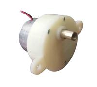 2. Température de l'arbre de 4 mm Moteur à engrenages 12 V à couple élevé pour les décorations d'appareils vitrine installation simple moteur à basse vitesse