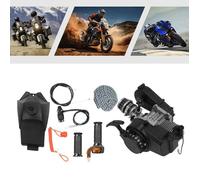 2 Temps Moteur de Pocket Bike 49cc, 14mm Pullstart Engine Motor Kit Moteur Pocket Bike Quad Pocket 49cc Moteur Pocket Quad