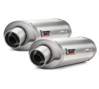 2 Terminaux MIVV OVAL Acier YAMAHA FZ6 / FZ6 FAZER 2004 > 2011