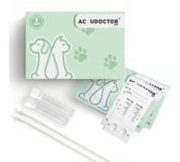 2 Test Accudoctor Herpèsvirus Félin FHV-1 + Calicivirus Félin FCV Rapide Animaux Chats Santé vétérinaire santé pour Chat Écoulement oculaire et Nasal Autotest Auto Maladies du Chat kit Grippe féline