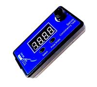 2. Testeur de contrôleur servo 4 canaux pour avion avec simulation 50 Hz à 250 Hz pour vérification ESC écran LCD servo outil