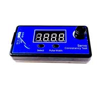 2. Testeur de servo 4 canaux pour avion avec simulation 50 Hz à 250 Hz pour vérification ESC Servo testeur de direction de voiture à distance