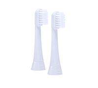 2 têtes de brosse Megasonex plates et souples