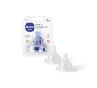 2 Tétines naissance taille 1 MAM SANS BPA