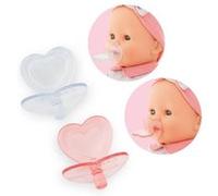 2 tétines pour poupon 36 /42 cm multicolore TU