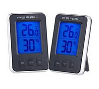 : 2 thermomètres et hygromètres numériques avec écran LCD
