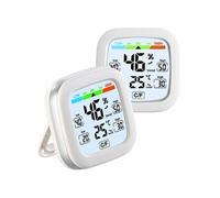 : 2 thermomètres-hygromètres numériques avec affichage de l'indice de confort