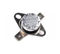 2 Thermostats Bimétalliques KSD301 Interrupteur De Température Contrôle Thermique 40~160 Degrés Celsius Thermostat À Réinitialisation Manuelle 75 80 85 160 65(70C,Normally Open)