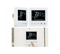 Revolt : 2 thermostats muraux pour plancher chauffant, LCD, programmables