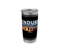 2 Timothy 2:3 Endure Hardness as a Good Soldier of Christ Gobelet isotherme en acier inoxydable double paroi